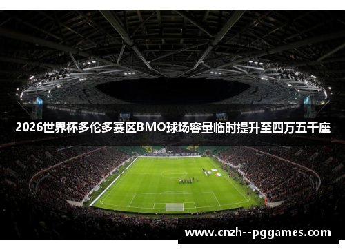 2026世界杯多伦多赛区BMO球场容量临时提升至四万五千座 2026世界杯多伦多赛区BMO球场容量临时提升至四万五千座